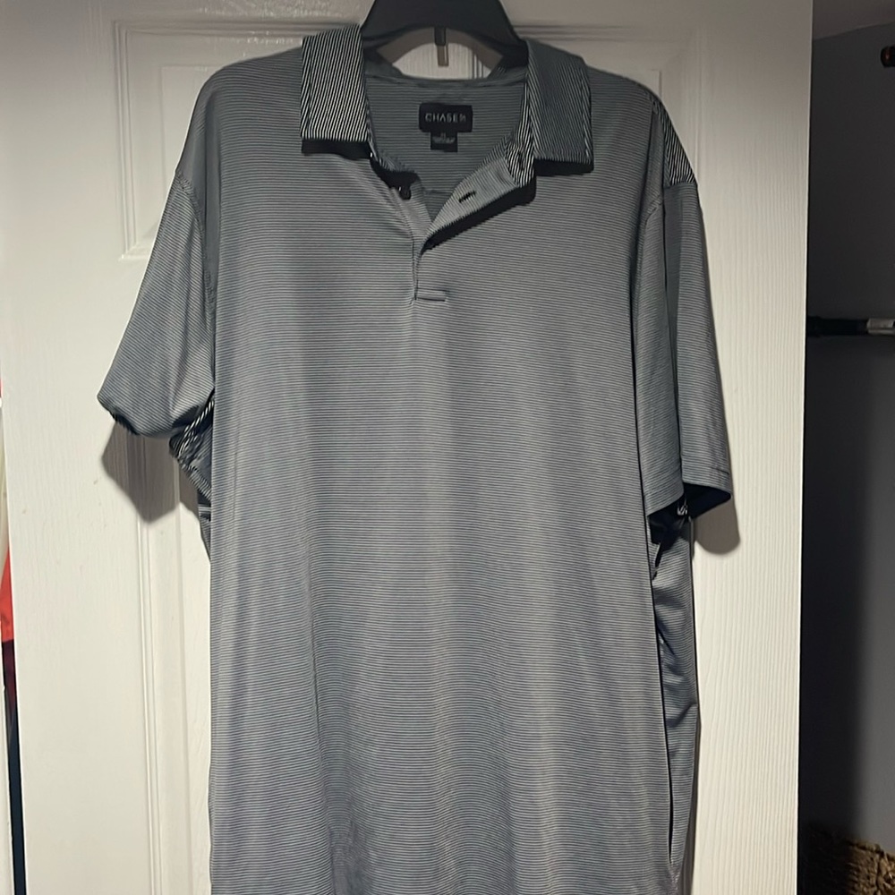 Striped Golf Polo
